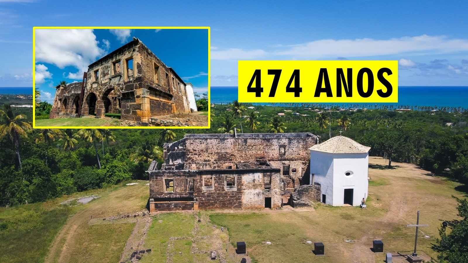 Com 474 anos, a Casa da Torre de Garcia d’Ávila foi a primeira construção com traços medievais do Brasil e dominou o sertão por séculos.