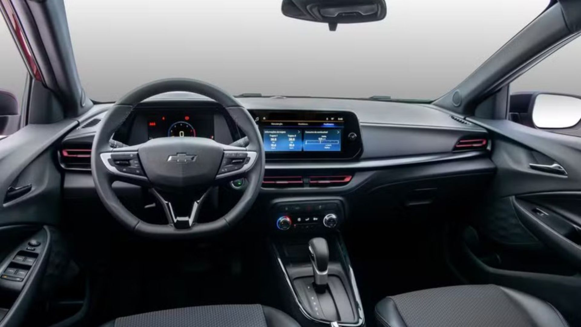 Chevrolet Onix 2026 vermelho em destaque após redução de preço para R$ 84.990.