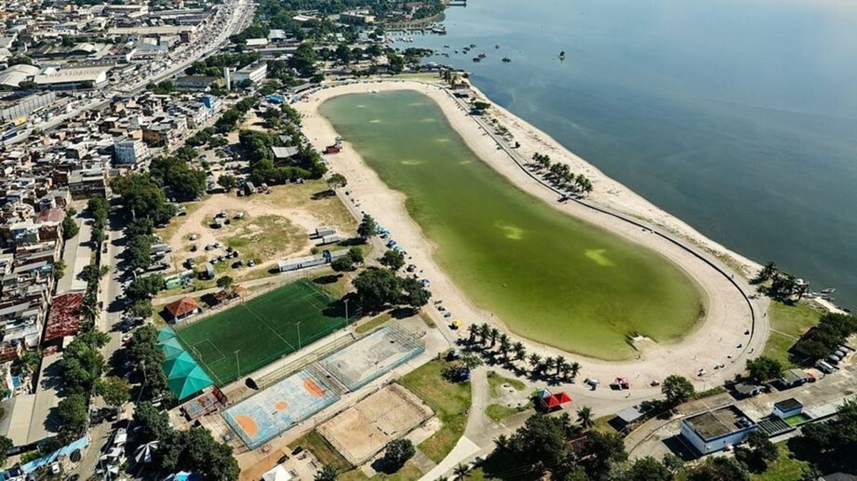 'Piscinão' já chegou a receber mais de 60 mil pessoas em um único final de semana / Marcelo Piu/Prefeitura do Rio