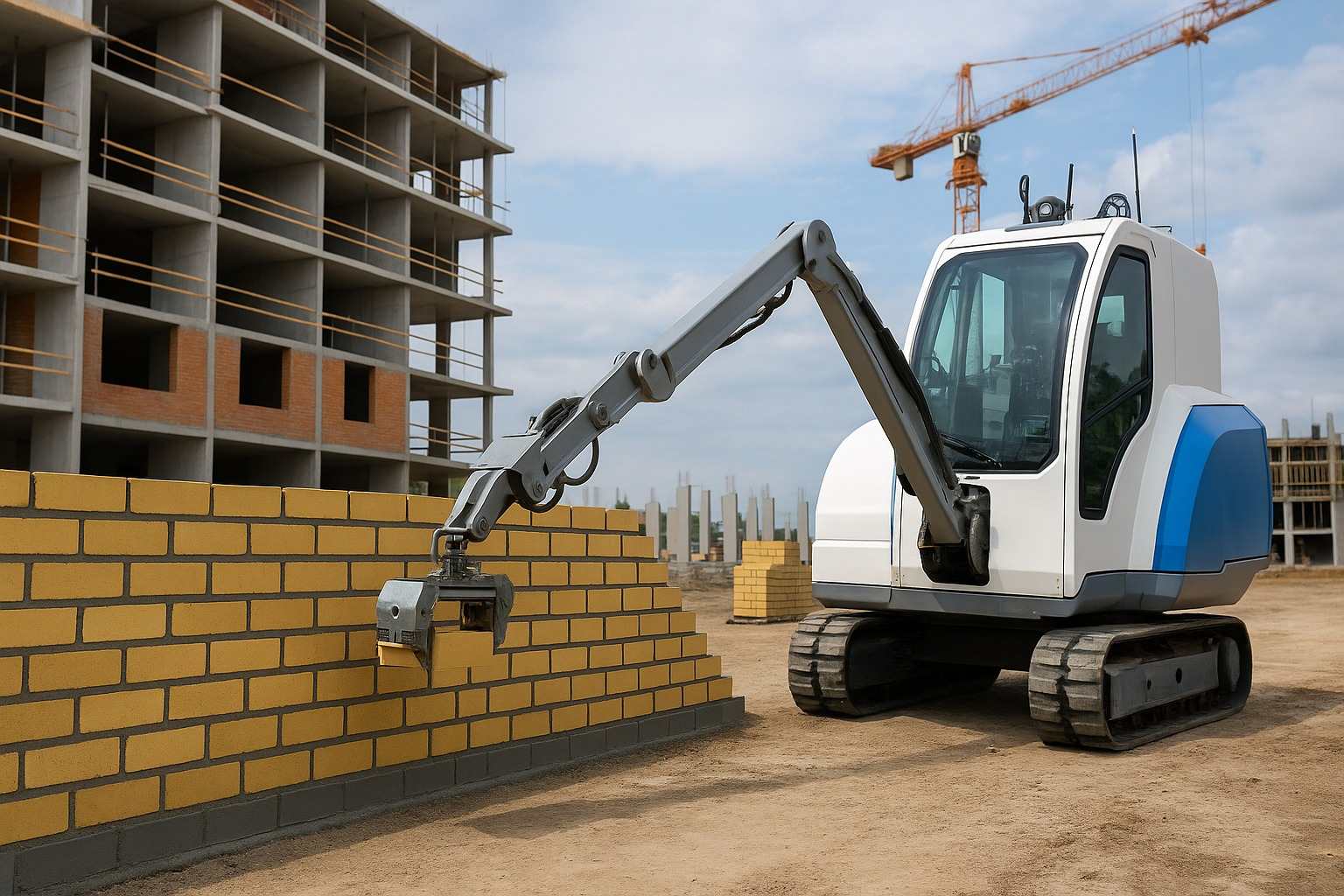 Robôs e impressão 3D já constroem casas em horas e prometem substituir pedreiros, transformando obras com mais velocidade, precisão e eficiência