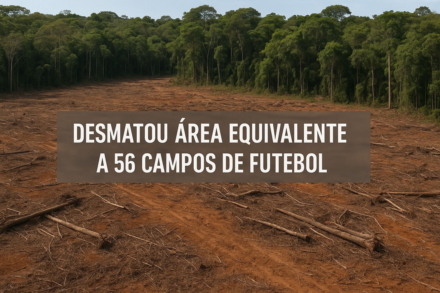 Mata nativa, Goiás, Desmatamento