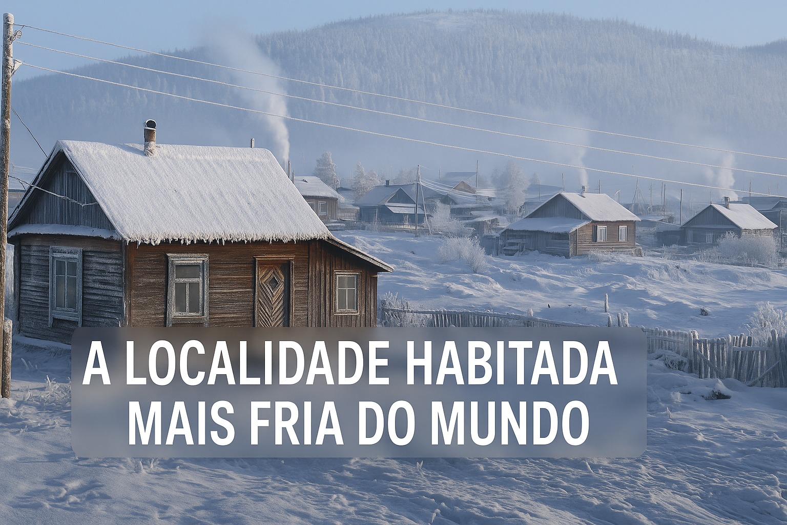 Cidade mais fria do mundo, Oymyakon