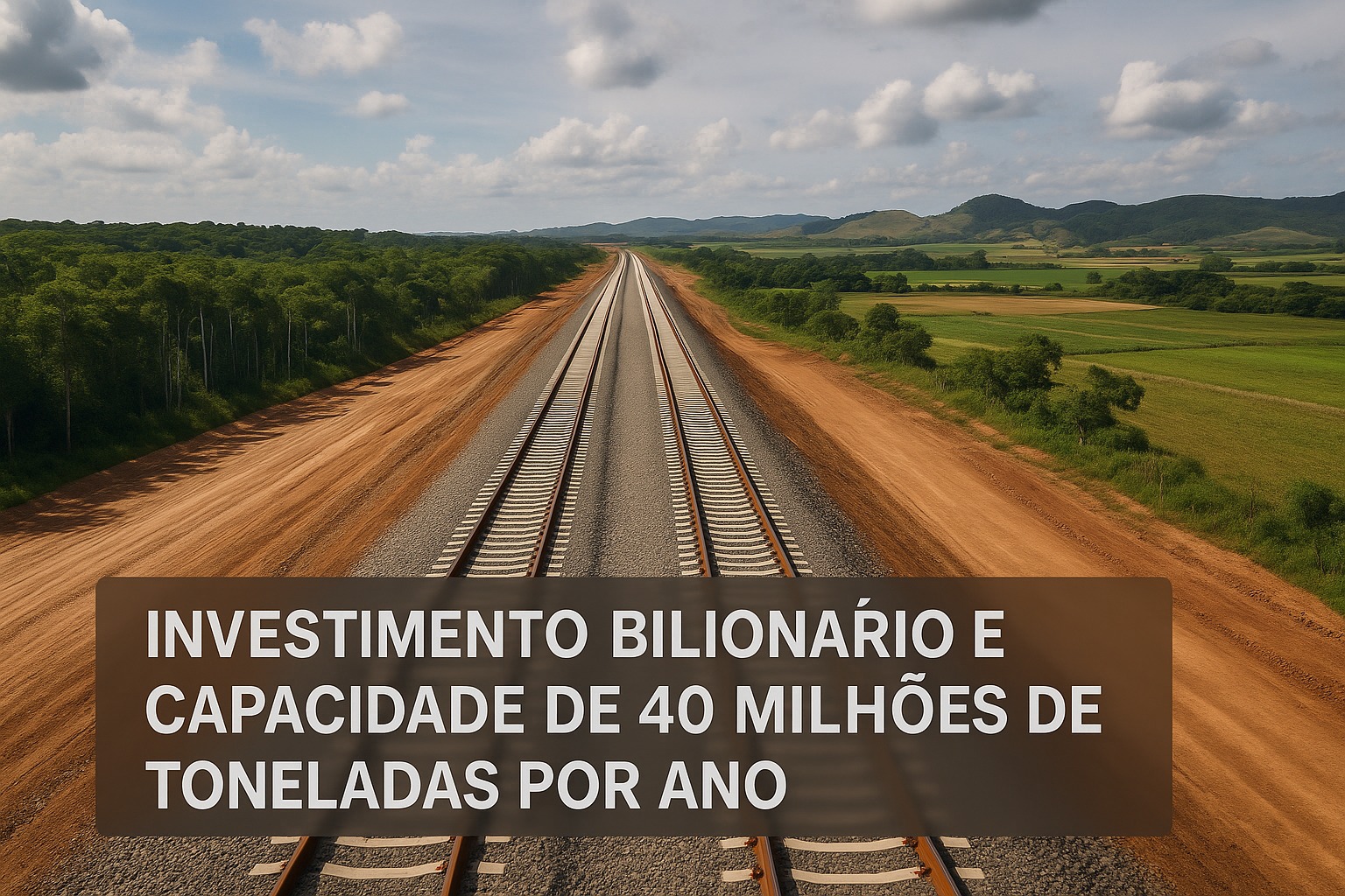 Ferrovia, Trilhos, Porto do Açu