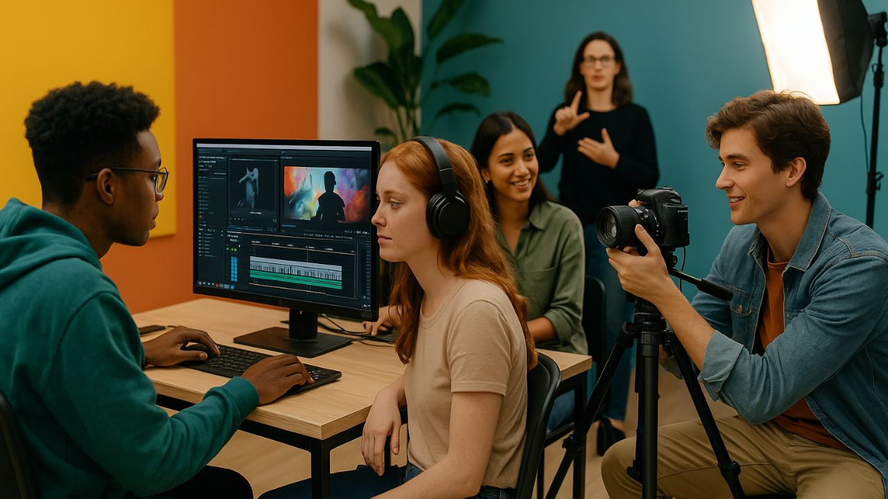 Curso gratuito de audiovisual do Projeto Erudir abre 600 vagas com aulas remotas à noite e foco em inclusão e economia criativa.