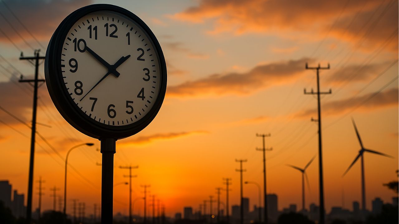 Horário de verão não deve voltar ao Brasil: estudos e o ONS mostram que não há economia de energia e o país já produz energia limpa de sobra.