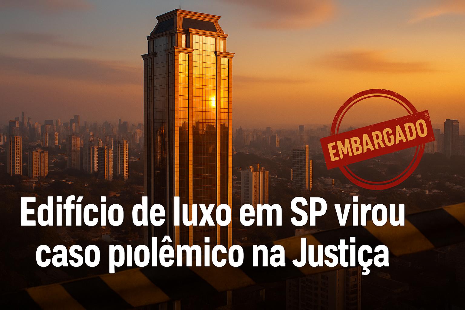 Com apartamentos de até R$ 9 milhões e fachada espelhada que domina o horizonte, este edifício de luxo em São Paulo virou um dos casos mais polêmicos da Justiça brasileira após ser ocupado por milionários antes mesmo de ter autorização legal para existir