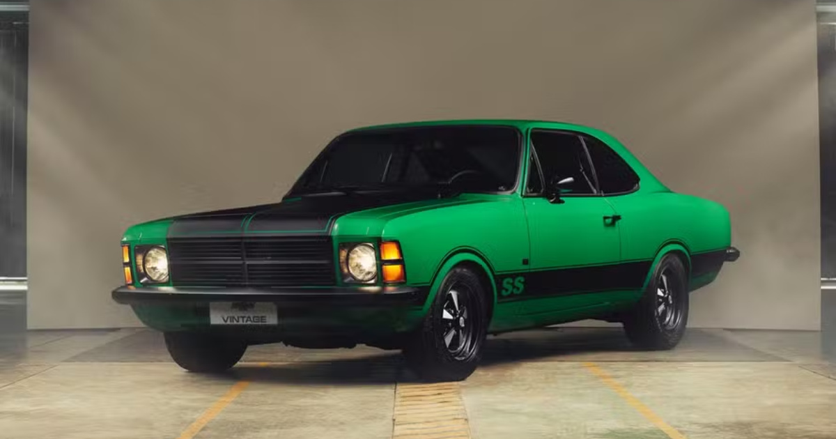 Chevrolet relanza clásicos como Opala y Monza en programa de restauración y restomod. Modelos serán subastados en Brasil en 2025. (Imagen: Divulgación)