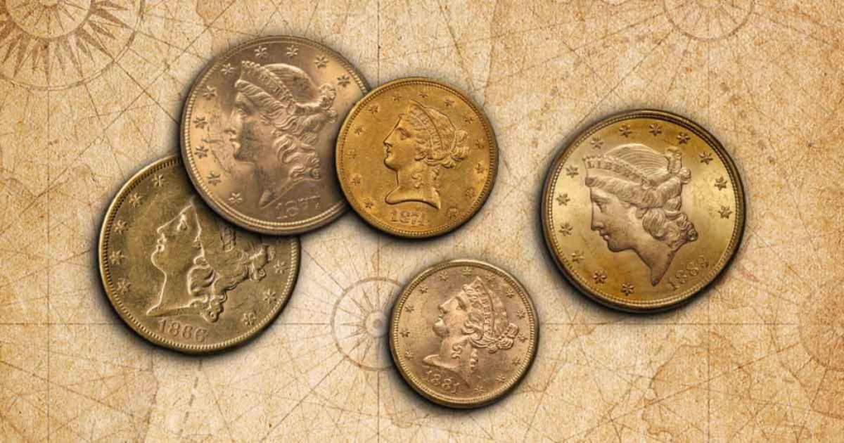 Pareja encuentra tesoro millonario en el patio con monedas de oro del siglo 19. Descubrimiento evaluado en US$ 10 millones intriga a especialistas.(Imagen: Reprodução/learn.apmex)