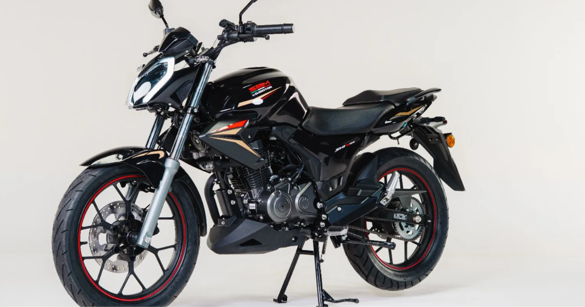 Shineray lanza la SBM 150 con 500 km de autonomía, motor de 12,34 cv, freno ABS y precio competitivo de R$ 16.290. (Imagen: motorshow)