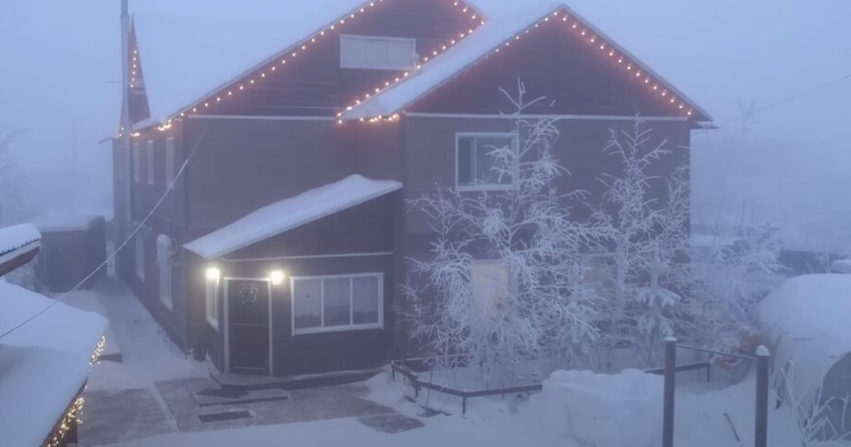 Familia Con 22 Hijos Vive En Oymyakon, La Aldea Más Fría De La Tierra, Enfrentando -62 °C Con Estrategias Únicas De Supervivencia. (Imagen: / Reproducción/Youtube)