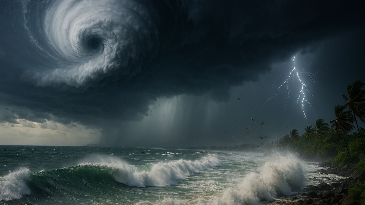 Furacão Melissa atinge 280 km/h e ameaça a Jamaica com ventos catastróficos, tornando-se a tempestade mais forte do mundo em 2025.