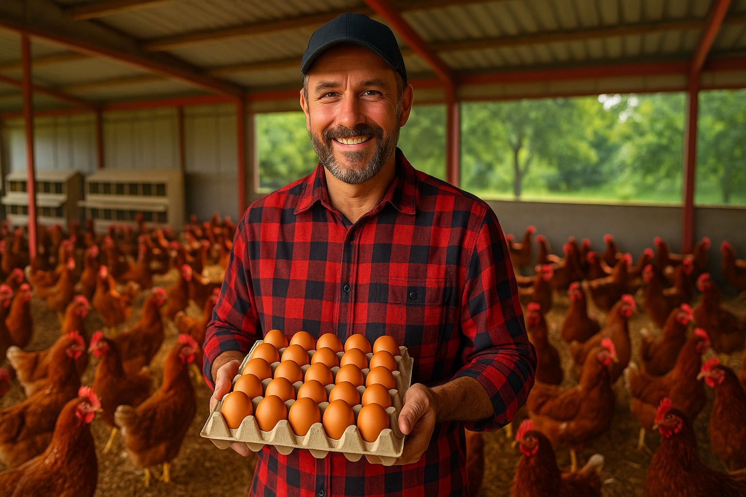 Produtor investe R$ 18 mil e revela lucro de até R$ 3,5 mil mensais criando 300 galinhas poedeiras em 200 m² para produção de ovos caipiras