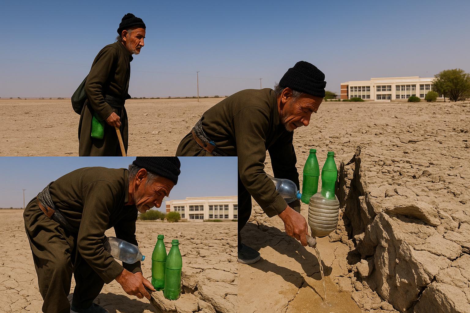 Homem de 69 anos caminha diariamente pelo deserto carregando 12 garrafas de água para aliviar a sede de animais e inspira o mundo com seu gesto de empatia