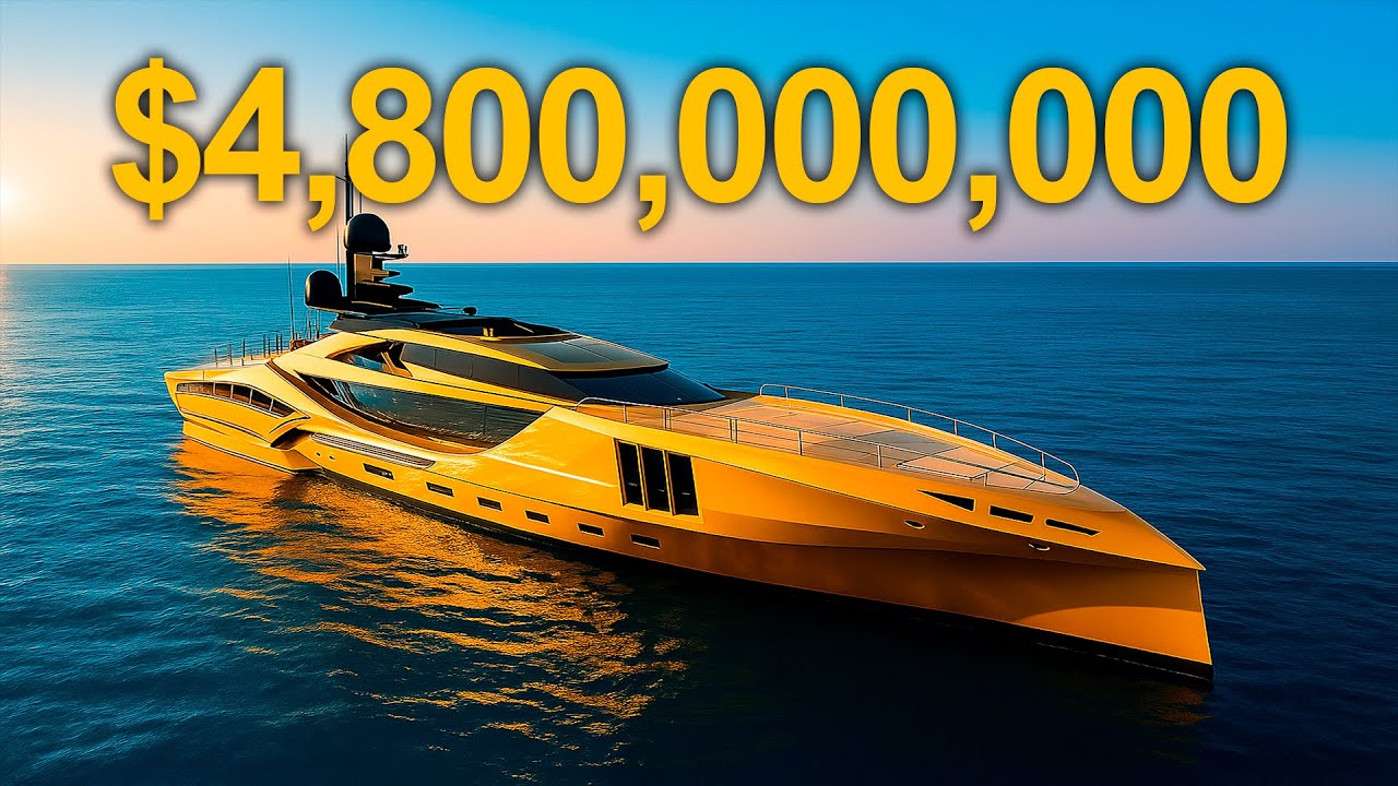 O History Supreme prometia luxo extremo com 100 mil kg de ouro e ossos de T-Rex, mas 14 anos depois, o “iate mais caro do mundo” segue sem provas de existência