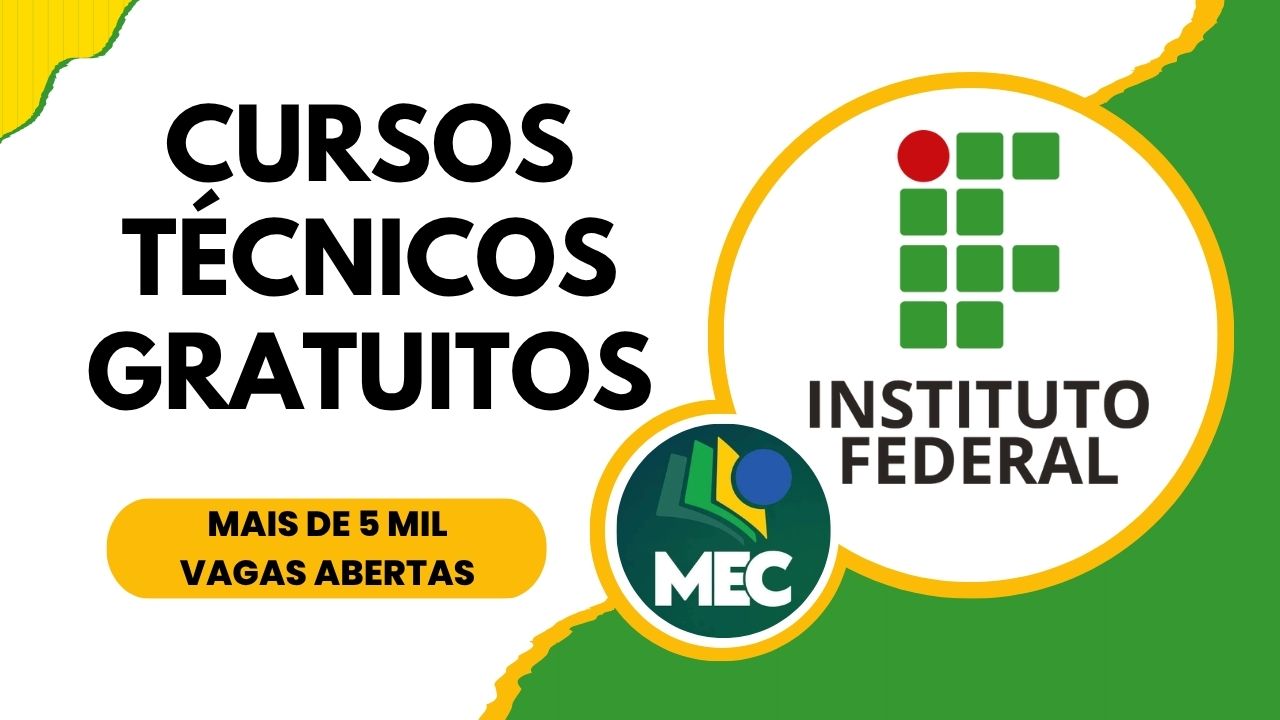 Instituto Federal do Maranhão (IFMA) lança edital para cursos técnicos gratuitos em 2026 com mais de 5 mil vagas nas modalidades integrada, concomitante e subsequente. Confira prazos e detalhes.
