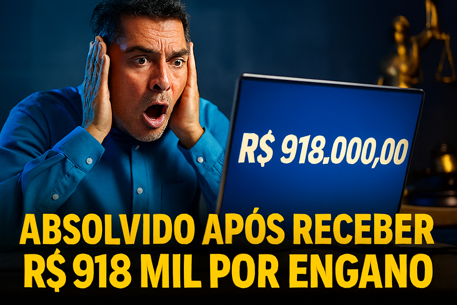 Justiça absolve funcionário que recebeu valor equivalente a R$ 918 mil por engano e não devolveu; decisão encerra disputa que durou mais de três anos no Chile