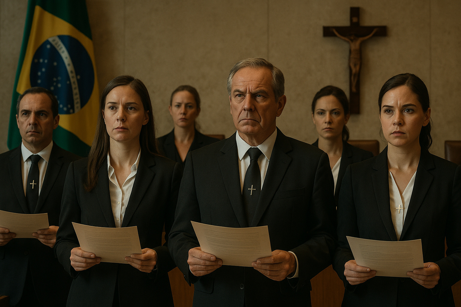 Juristas católicos exigem que o STF anule o voto de Barroso sobre descriminalização do aborto até 12 semanas.