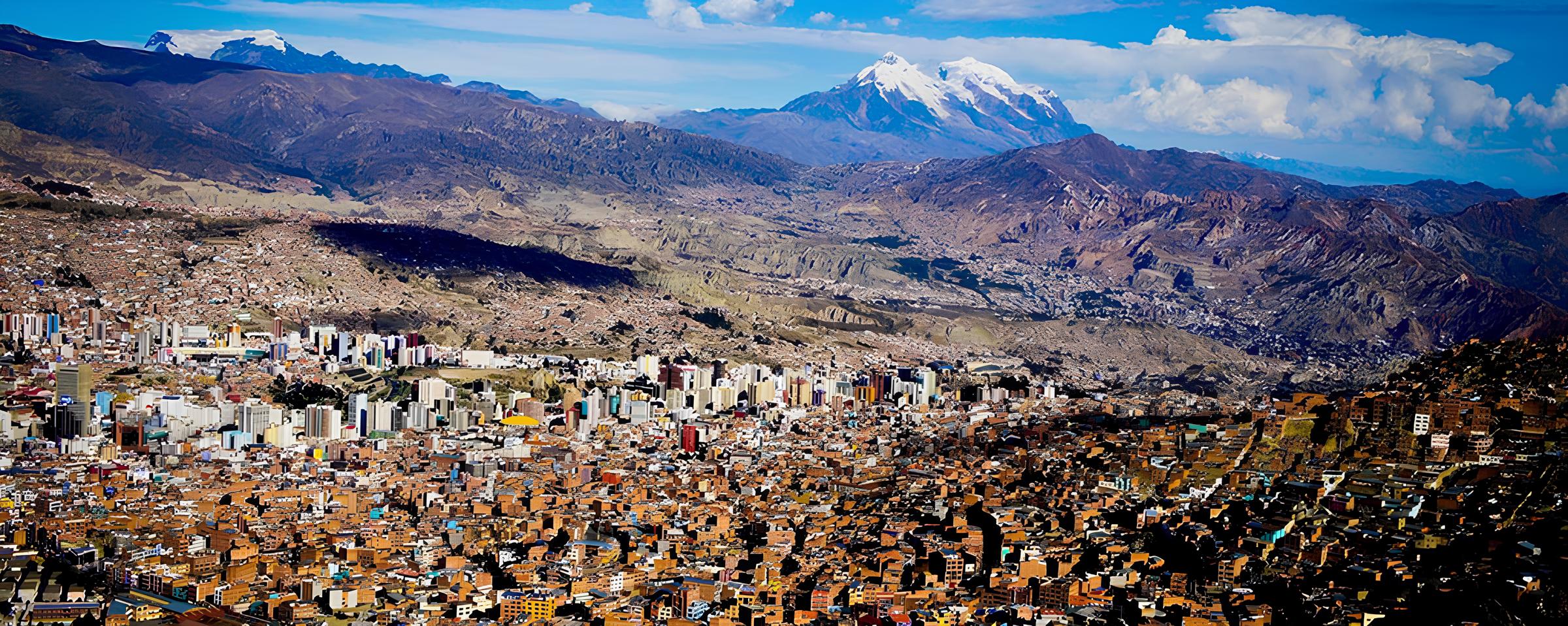 Construída sobre montanhas a mais de 3.600 metros de altitude, a cidade mais alta do mundo desafia a gravidade com ruas tão íngremes e estreitas que ambulâncias não conseguem subir e moradores caminham ladeira acima todos os dias para chegar em casa