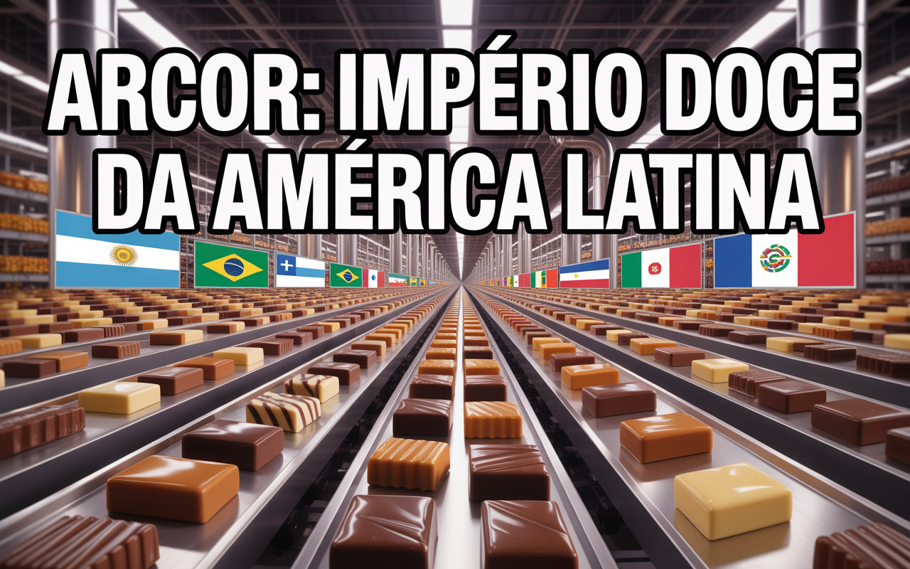 Com 47 fábricas espalhadas pela América Latina e produção anual de 1 milhão de toneladas, a Arcor é uma das maiores fabricantes de doces do mundo e transforma Argentina, Brasil, Chile, México e Peru em polos globais do açúcar e do chocolate