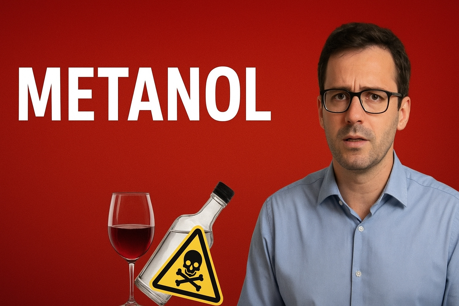 Metanol em bebidas alcoólicas: entenda os riscos, sintomas e como evitar acidentes no Brasil
