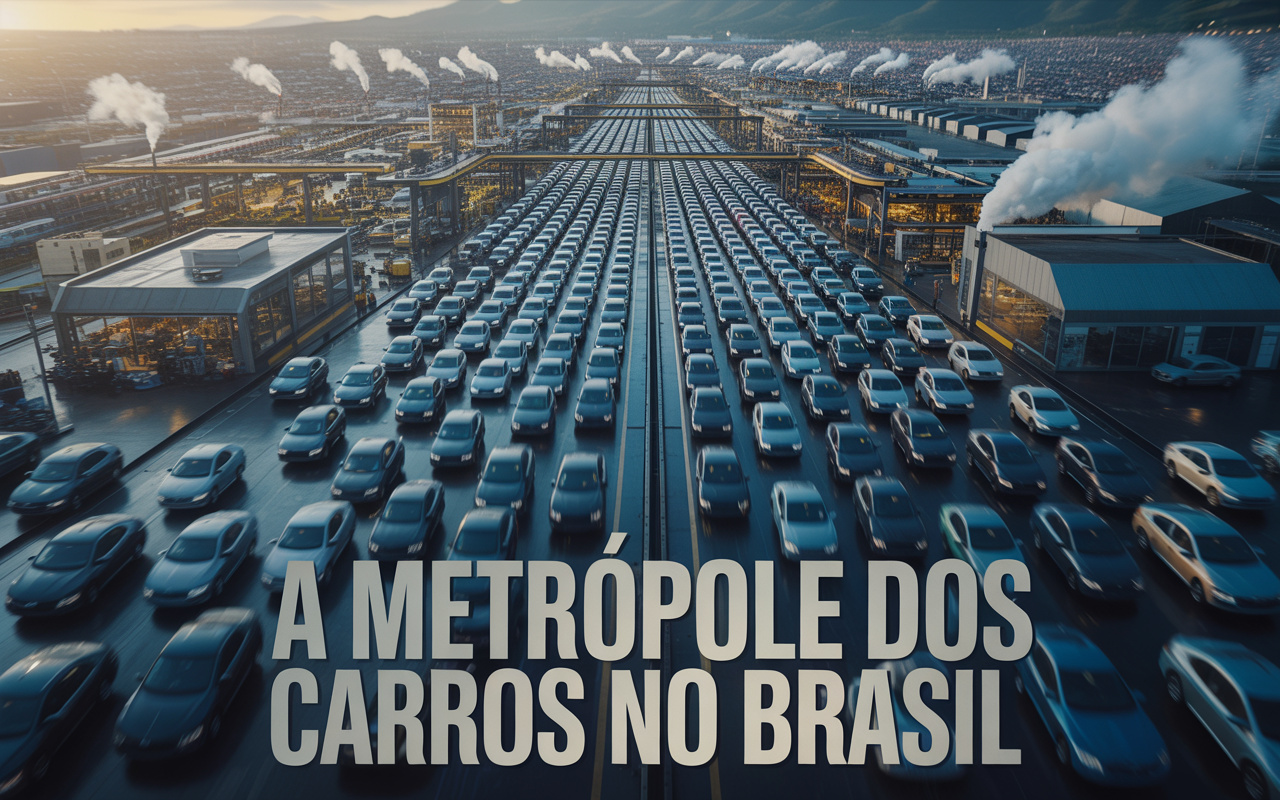 Maior fábrica de automóveis do Brasil funciona como uma metrópole industrial