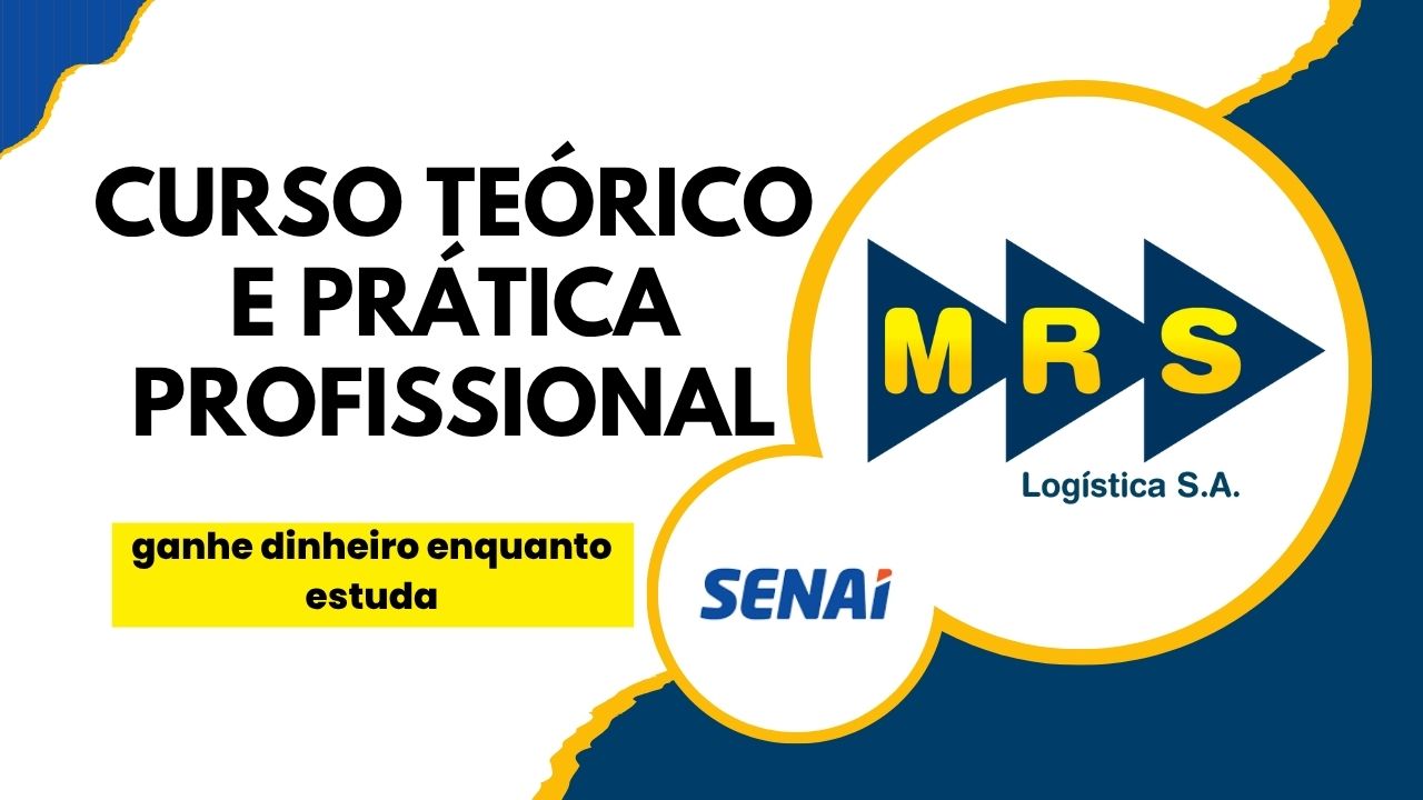 A MRS Logística está com inscrições abertas até 15 de novembro para o programa de aprendiz de mecânica de vagões em Barra do Piraí (RJ). O curso teórico é ministrado pelo SENAI e as vagas possuem bolsa, benefícios e formação profissional.