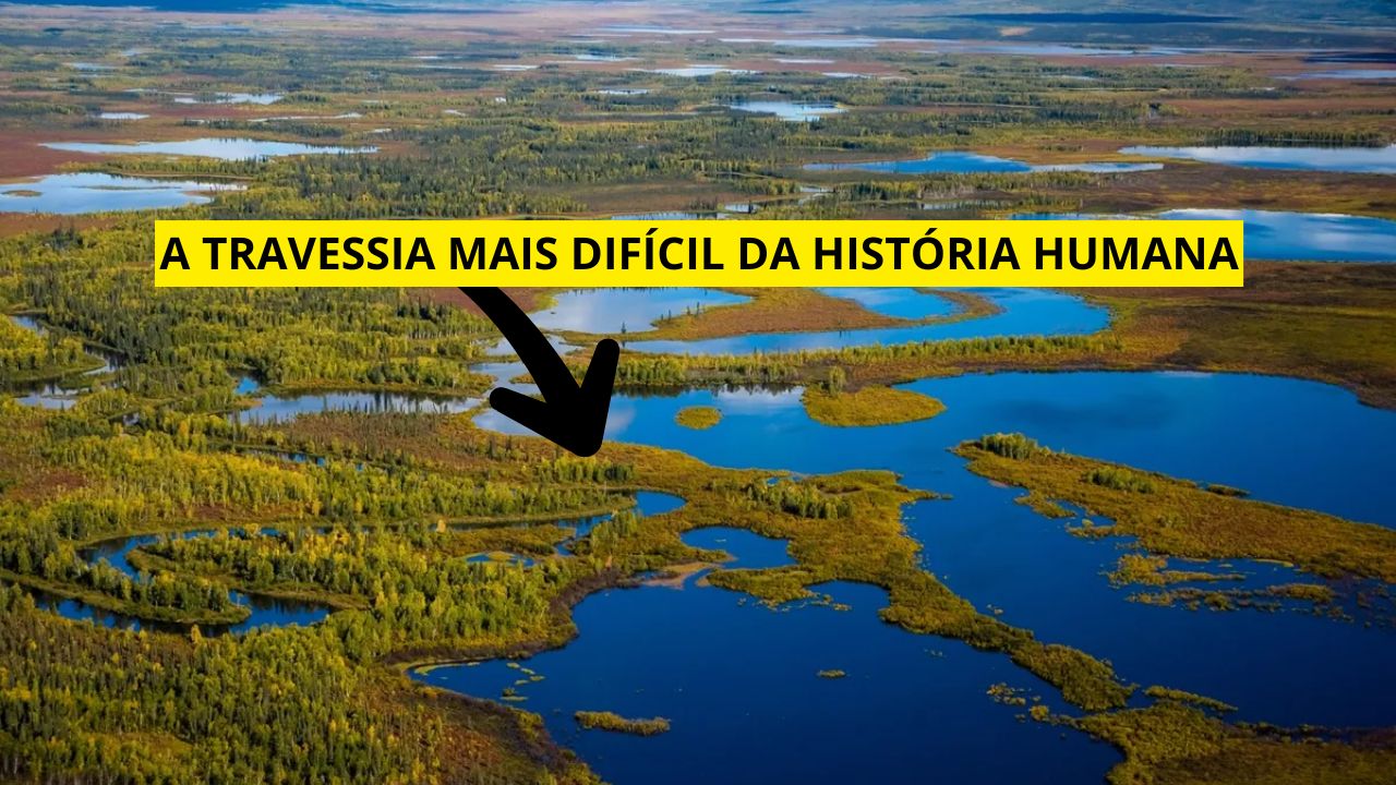 Novo estudo revela que a travessia pelo Estreito de Bering, entre Sibéria e Alasca, foi dominada por pântanos, rios e canais – e não por planícies secas como se pensava.
