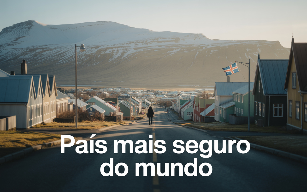 O país mais seguro do mundo impressiona: sem exército ativo, taxa de homicídios próxima de zero e padrão de vida entre os mais altos do planeta, ele ocupa o topo do ranking global de paz pelo 17° ano consecutivo