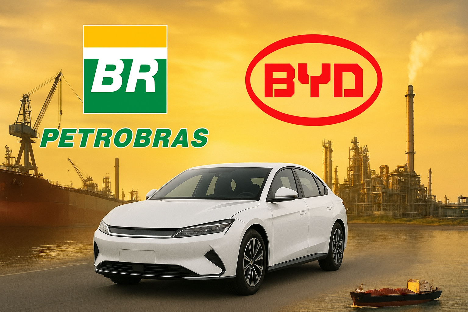 Petrobras e BYD anunciam R$ 8 bilhões na Bahia e inauguram nova era da indústria no Brasil