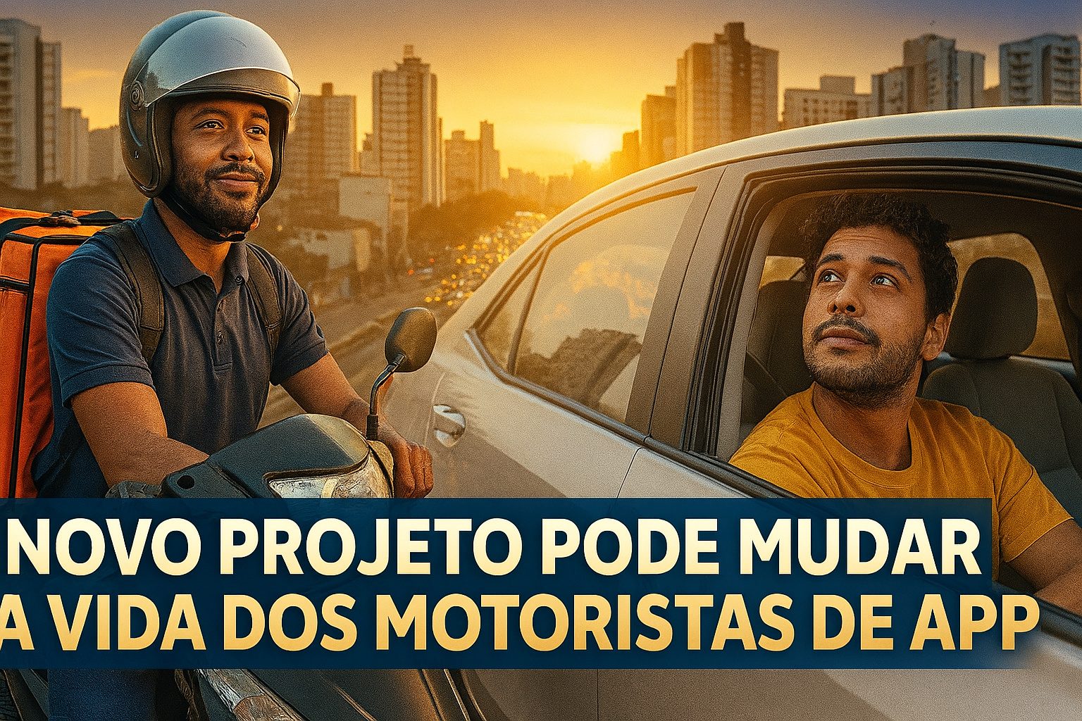 Se o PLP 12/2024 for aprovado, motoristas e entregadores de aplicativo poderão ter direito à remuneração mínima, contribuição ao INSS e novas garantias trabalhistas em todo o Brasil