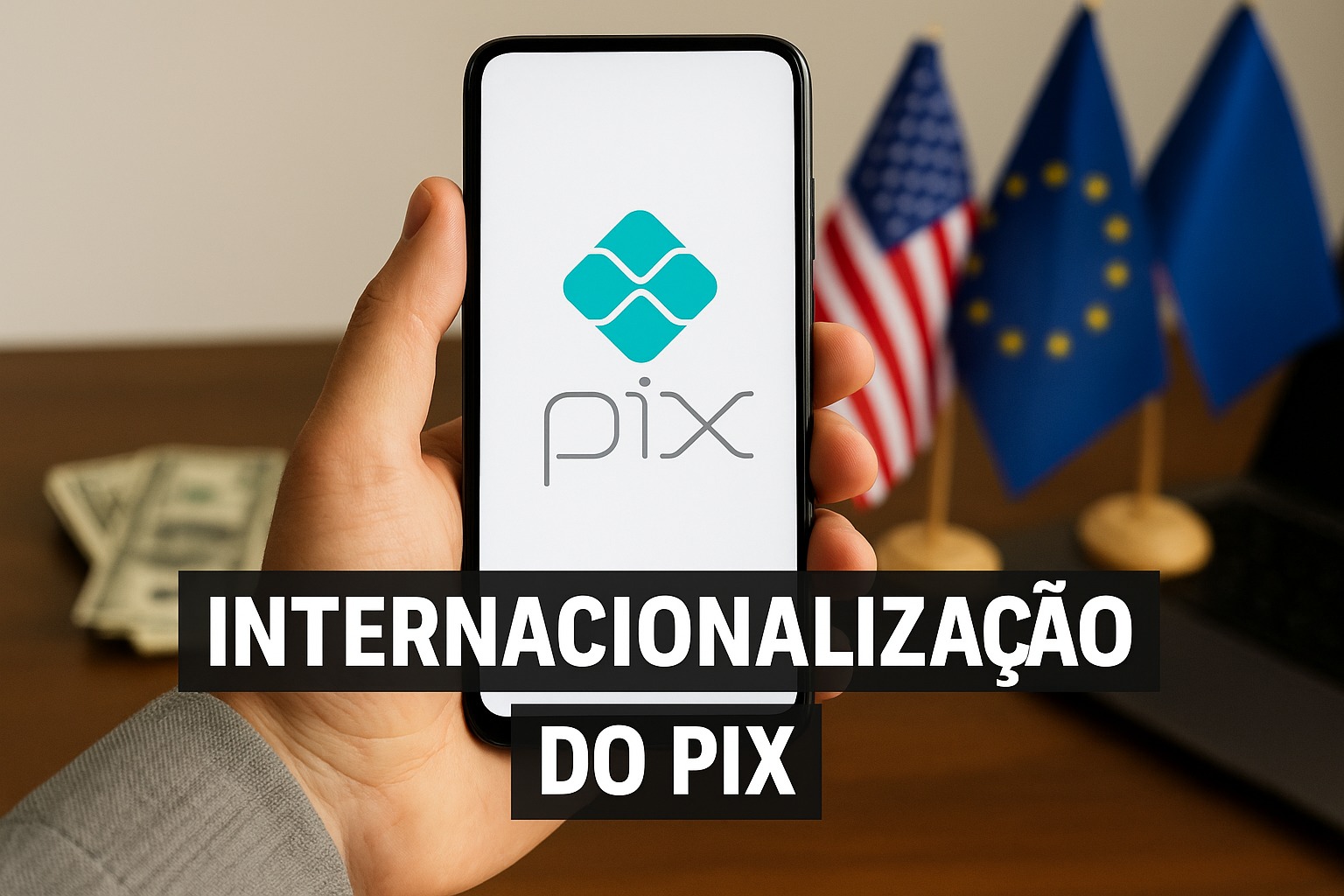 Pix, Banco Central, Internacionalização do pix