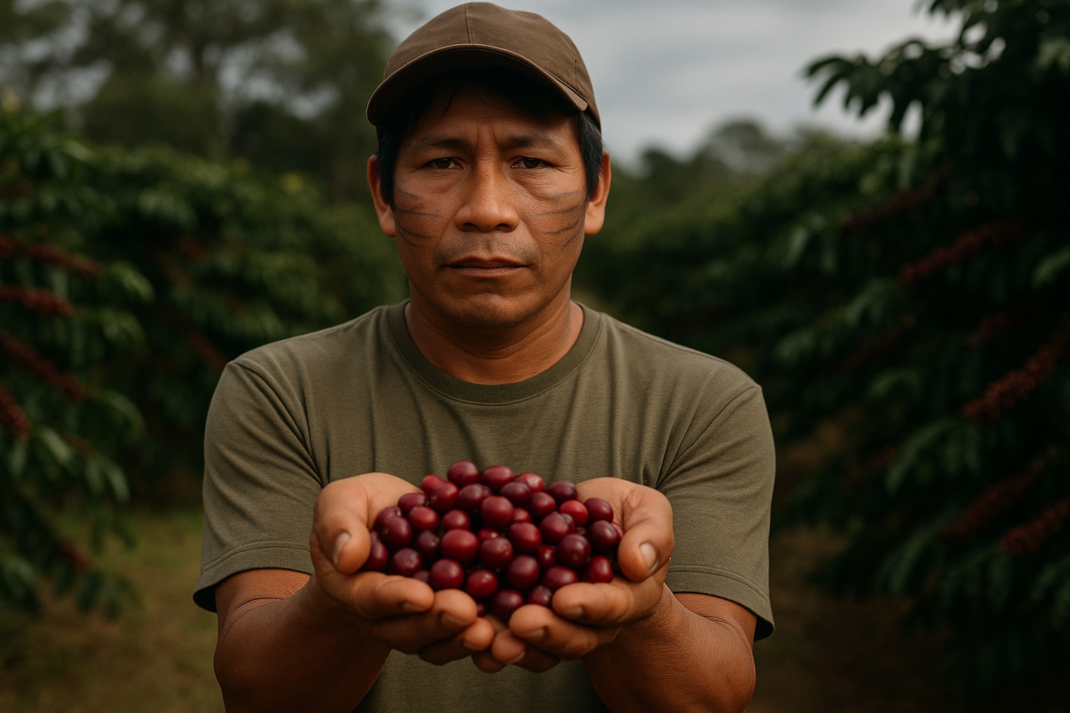 Projeto tribos, Café, Indígena