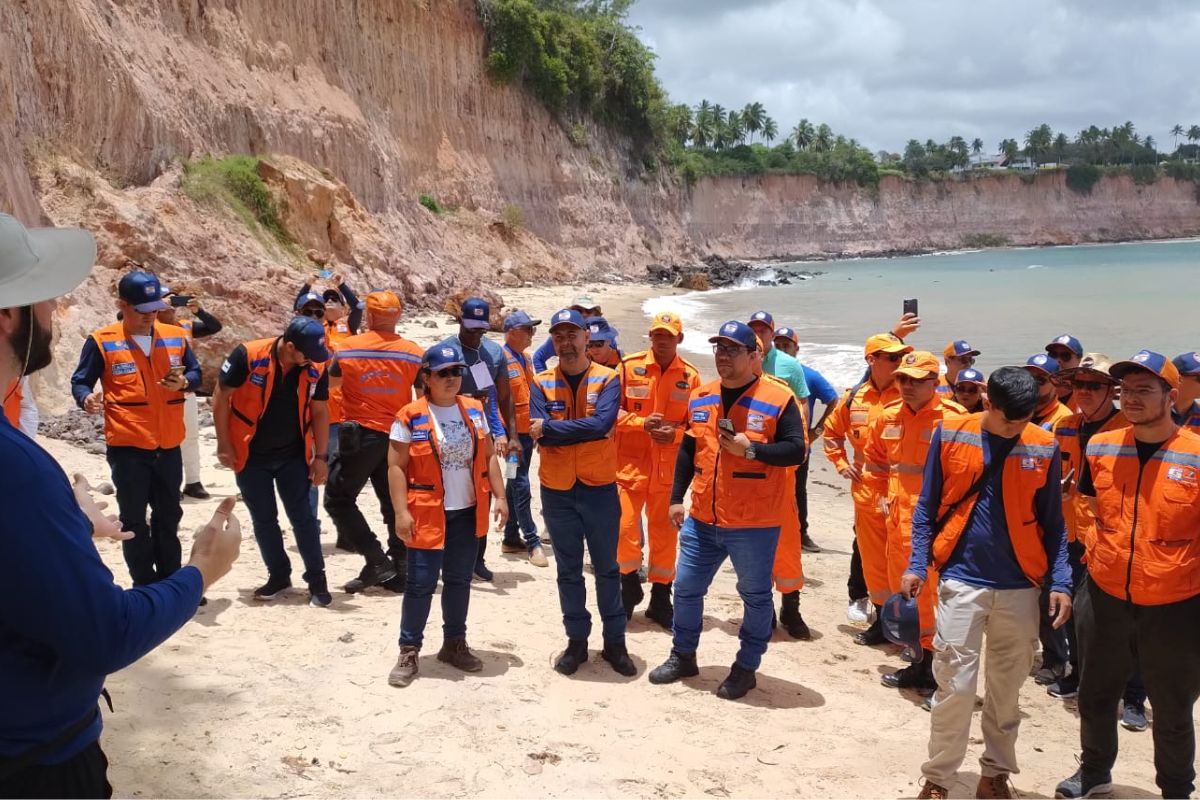 O risco geológico e hidrológico no Rio Grande do Norte tem recebido atenção crescente diante do aumento de eventos climáticos extremos que afetam municípios potiguares e contou com a capacitação do o Serviço Geológico do Brasil (SGB)