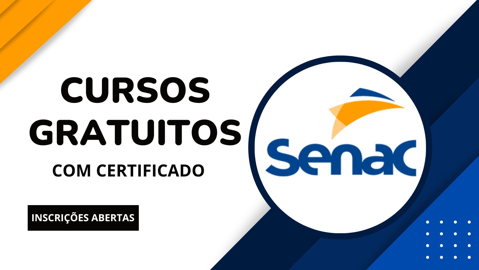 Descubra como aproveitar cursos gratuitos oferecidos pelo SENAC. Oportunidades de qualificação em diversas áreas estão ao seu alcance.