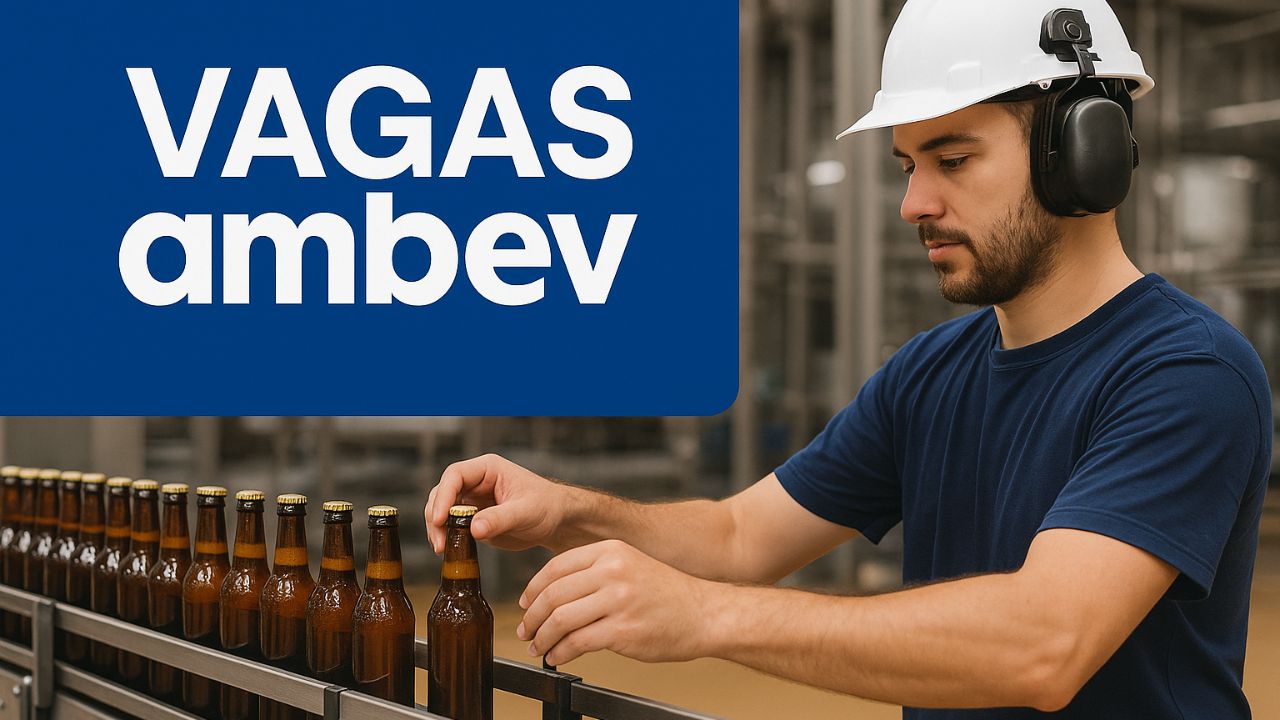 A Ambev está contratando operador para sua cervejaria em Aquiraz (CE). Vaga com benefícios, plano de carreira e ambiente inclusivo.