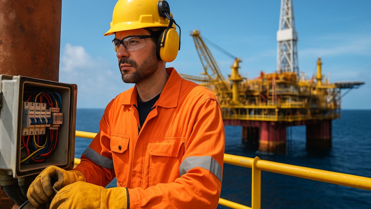 Atlas NextWave anuncia vaga de eletricista offshore em FPSO no Brasil, com contrato de 3 meses, escala 14x14 e possibilidade de prorrogação.