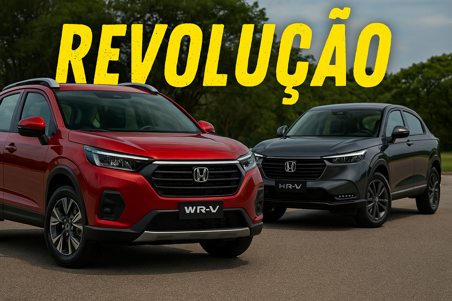 Honda WR-V 2026 desafia o HR-V 2026: novo SUV compacto promete abalar o mercado com mais espaço e preço agressivo