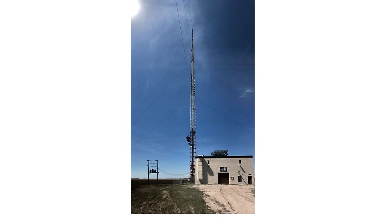Imagen: KVLY-TV Mast en Dakota del Norte EE. UU.