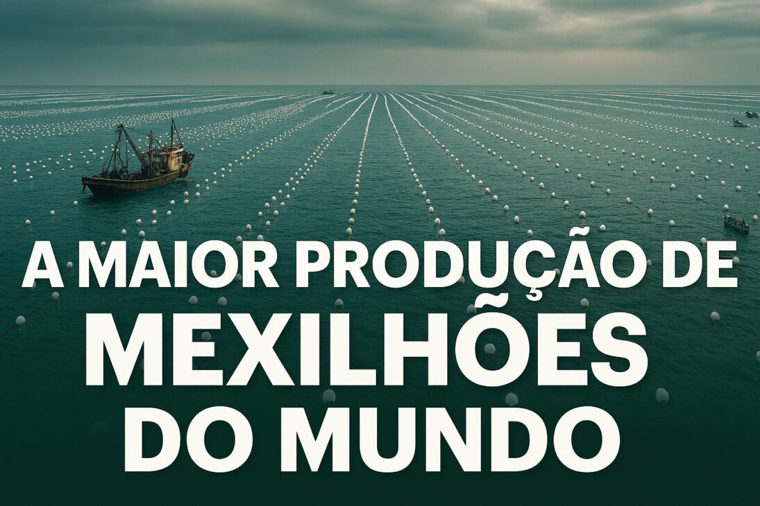 Con más de 800 mil toneladas por año, China domina más de 60% de toda la producción mundial de mejillones y opera megafarmas marinas que transforman el cultivo en una de las mayores industrias de proteína del planeta