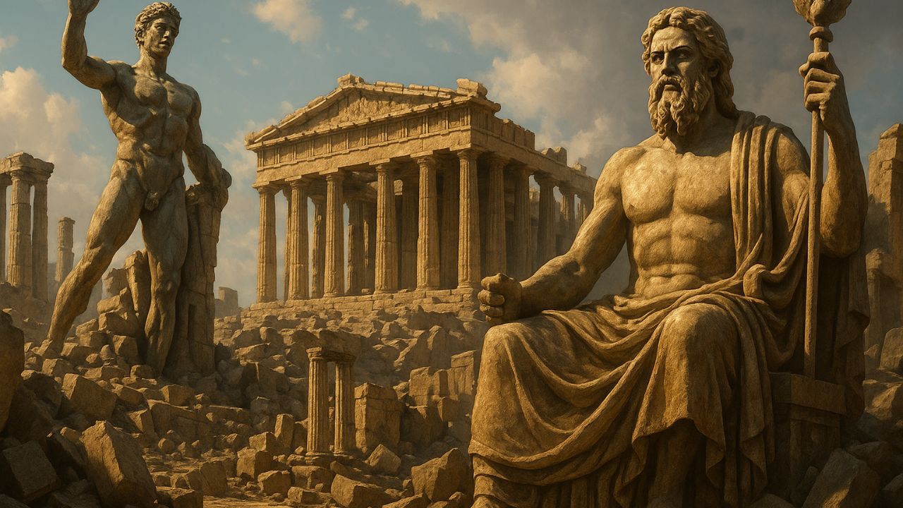 As 7 maravilhas perdidas do mundo antigo estátuas colossais, templos gigantes e obras impossíveis que desapareceram da Terra (6)