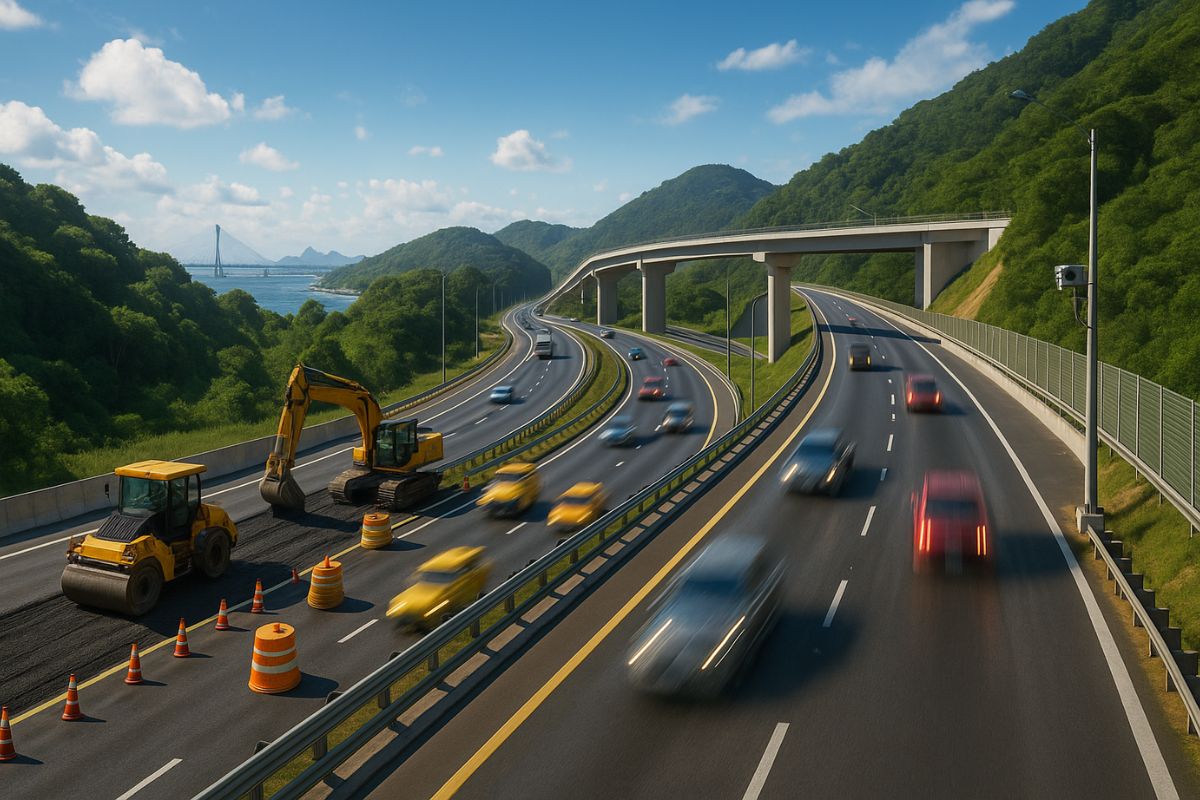 A BR-101 entre Niterói e o Espírito Santo passa por transformação histórica com obras de duplicação, segurança reforçada e investimento de R$ 10 bilhões, reduzindo o tempo de viagem e impulsionando o desenvolvimento do Rio de Janeiro.