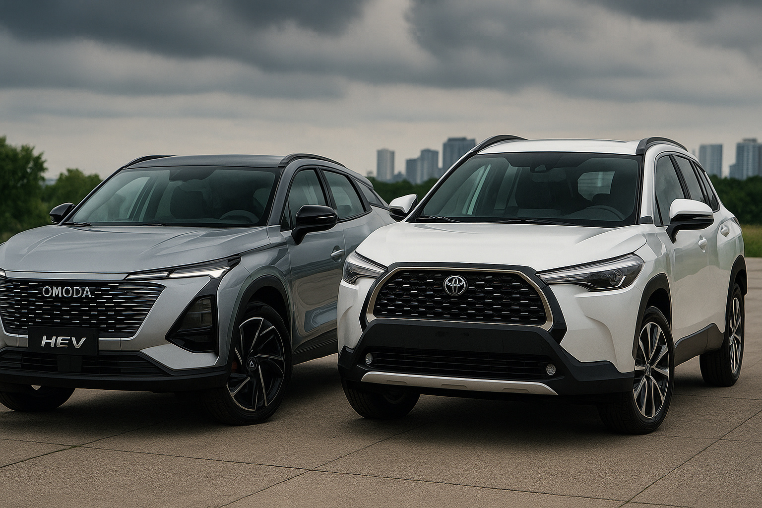 Omoda 5 HEV surpreende e ameaça o Corolla Cross: novo SUV chinês domina comparativo automotivo com preço menor e mais desempenho