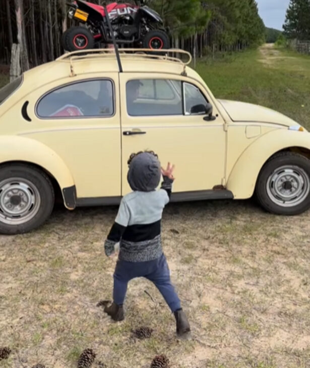 Avô, Neto, presento, Fusca
