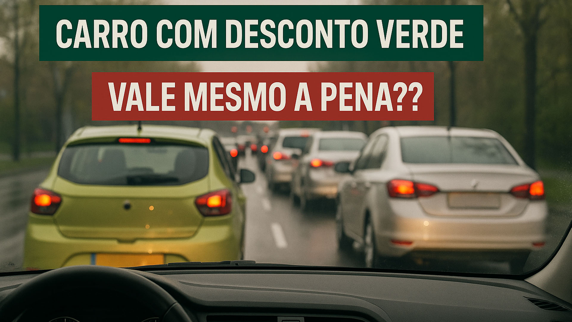 Carros com desconto verde disparam em 2025 e viram queridos dos brasileiros, mas acende alerta se benefício vale mesmo a pena para o consumidor