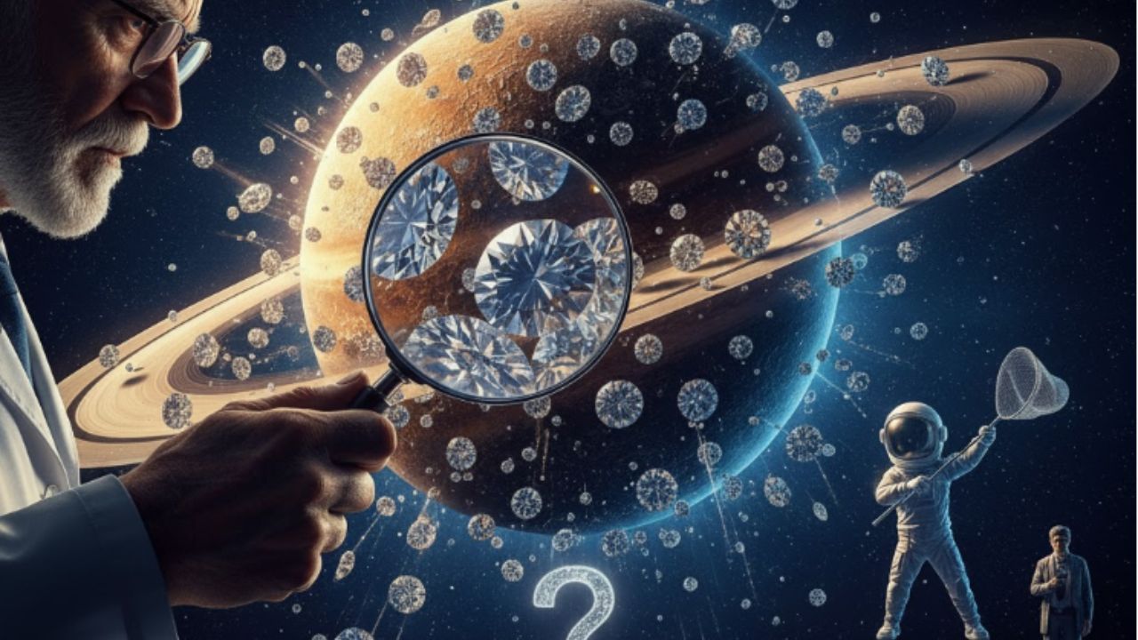 Chuva de diamantes em Saturno 'ciência ou busca por fama' por que a teoria popular é contestada por especialistas.