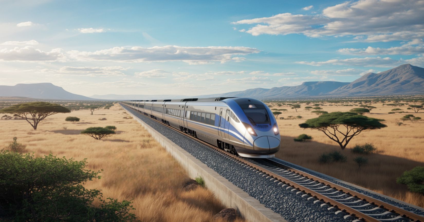 Com 15 mil km de ferrovias, velocidade de 250 km/h e aporte de US$ 75 bilhões, a África avança em um dos maiores planos de integração ferroviária da história moderna e mira uma revolução econômica regional