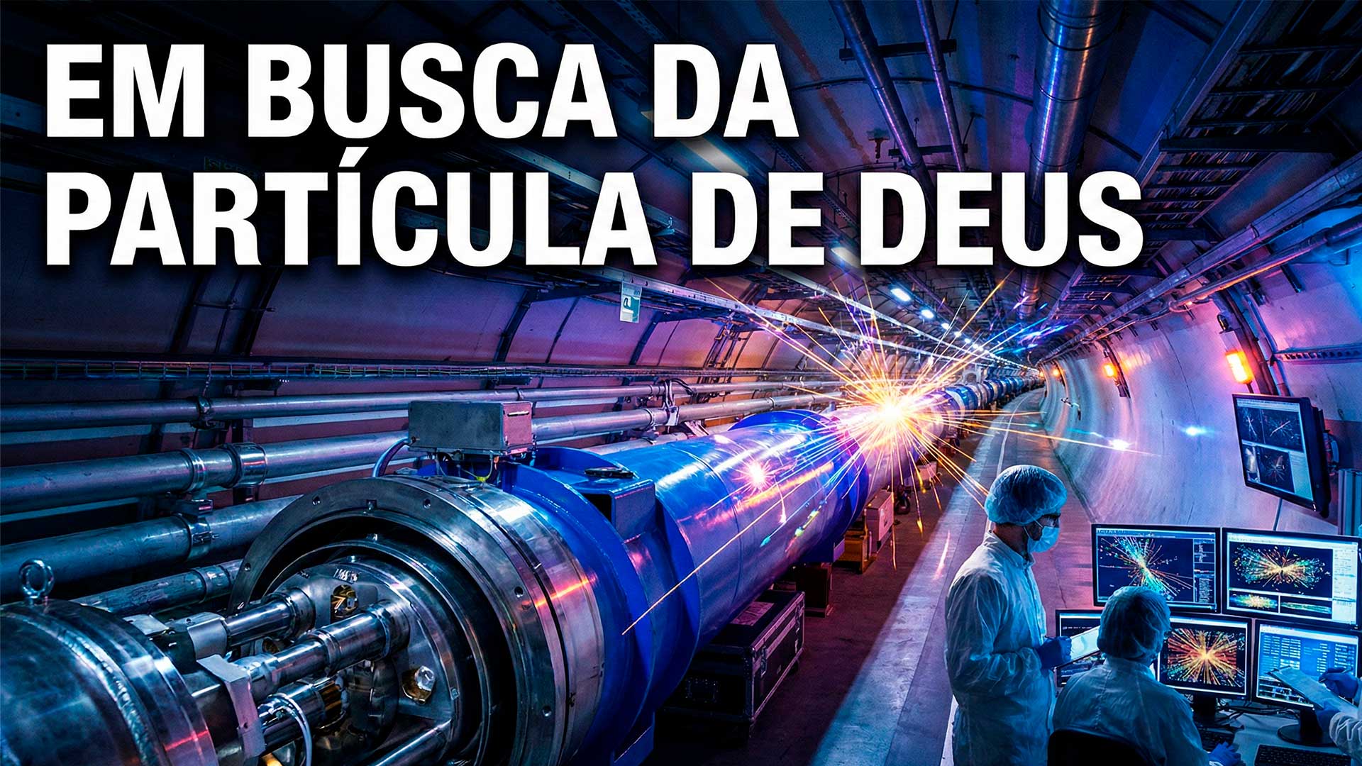 Com 27 km de extensão, essa máquina caça a "partícula de Deus" e pode revelar a matéria escura invisível em um anel subterrâneo que recria o início do Universo