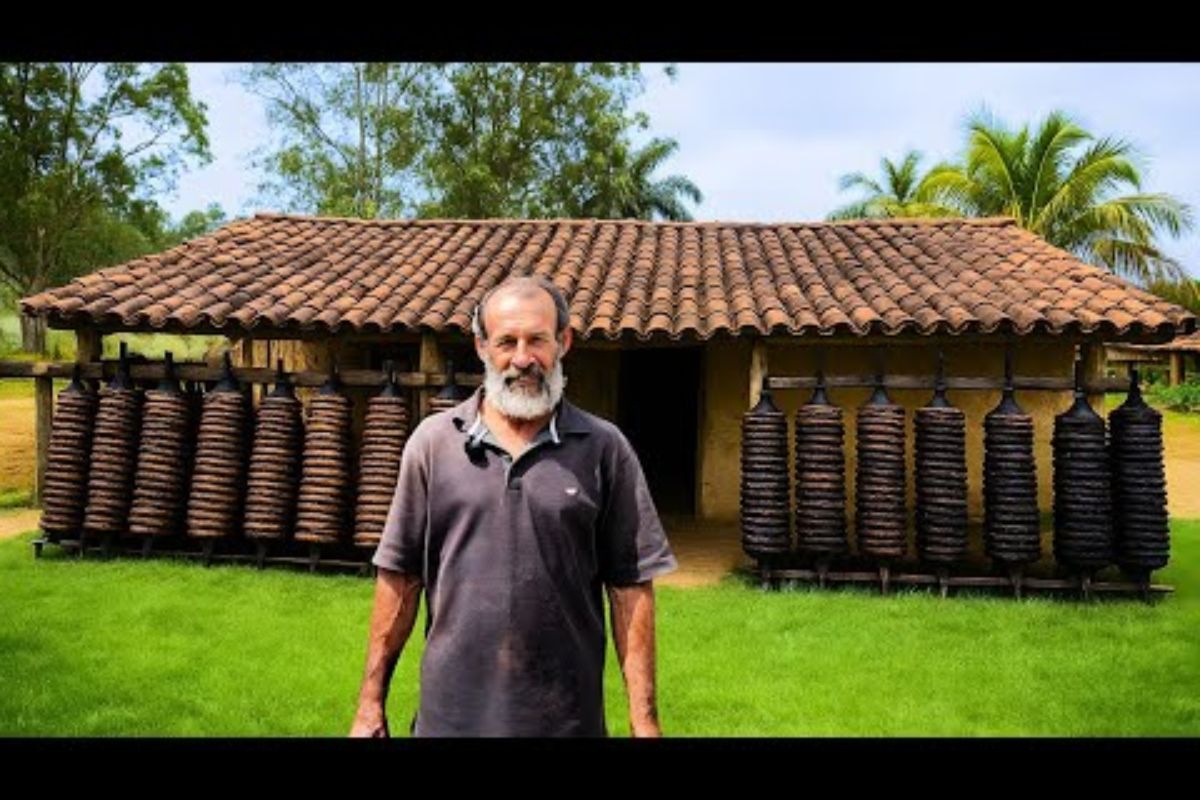 A história de um homem que nunca saiu da roça, vive da terra, cria filhos no campo e transforma o fumo em sustento, mantendo a tradição rural em família.