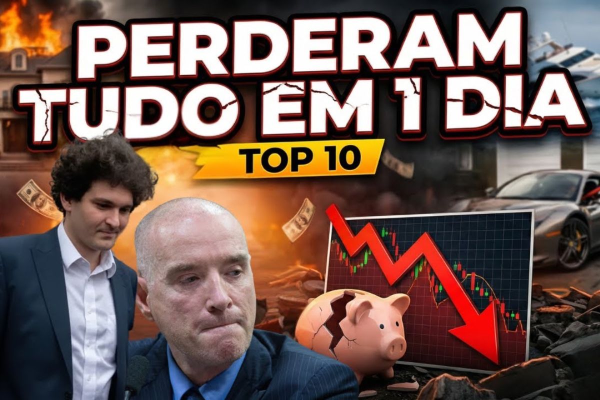 Fortunas que pareciam intocáveis viram bilhões sumir em dias, deixando investidores sem dinheiro e expondo o colapso de impérios erguidos em ego, alavancagem e risco extremo.