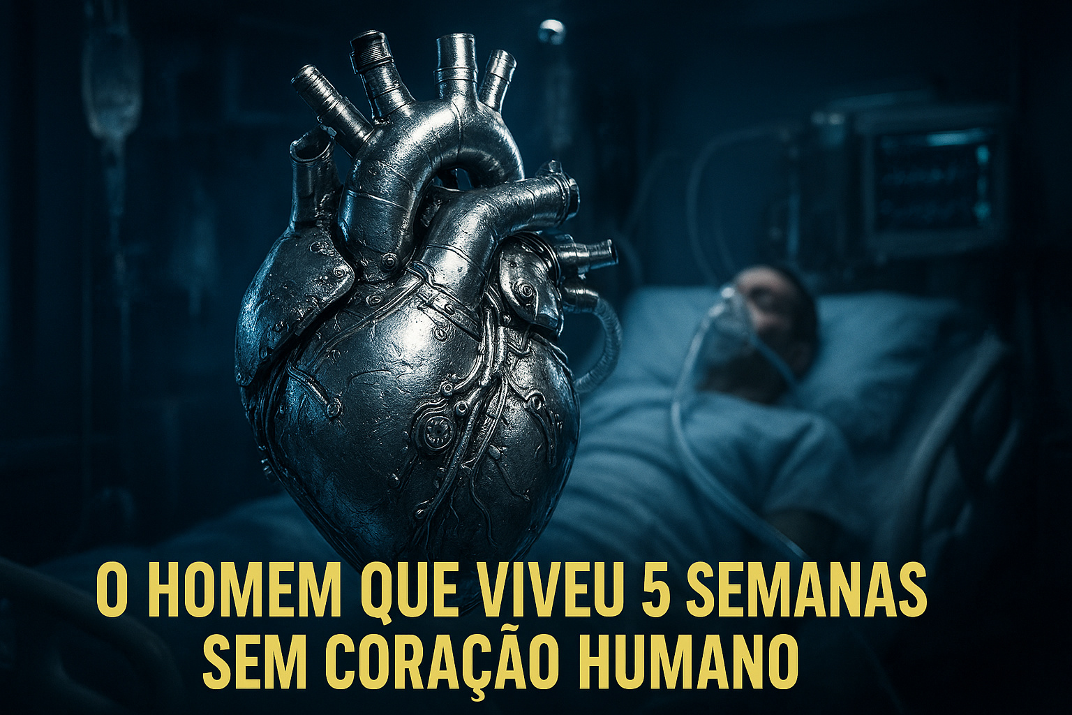 Com coração totalmente removido e substituído por dispositivo artificial contínuo, homem sobrevive por 5 semanas em hospital dos EUA e se torna um dos casos mais extraordinários da cardiologia moderna
